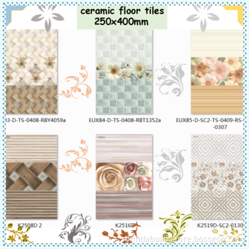 glossy finish inkjet digital design rustic kitchen bathroom ceramic glaze non slip wall tiles